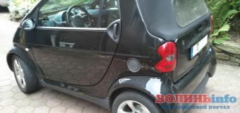 У Луцьку злодії не змогли далеко заїхати на викраденому “смарті”