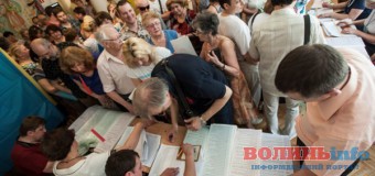 Повідомили, яка явка виборців на Волині