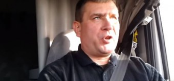 Американський далекобійник заспівав про блокаду Криму