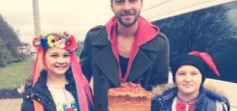 Барських у Вінниці зустрічали діти з короваєм і віршами