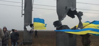 Під Чаплинкою підірвали пошкоджені електроопори