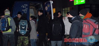 Волиняни вирушили на блокаду Криму