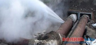 У Луцьку на Соборності – аварія на теплотрасі