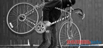 На Волині впіймали велосипедного злодія