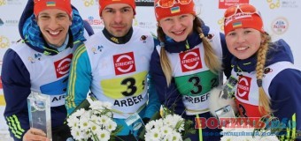 Українські біатлоністи беруть «золото» на етапі Кубка IBU