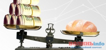 Яким був рівень інфляції на Волині в грудні?