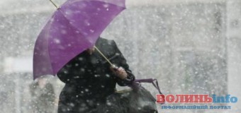 Волинян повідомляють про штормове попередження