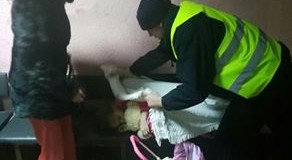 Луцькі поліцейські прихистили жінку з дитиною