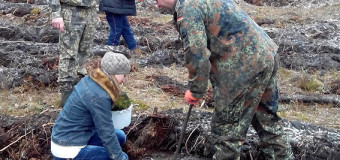 Як волинські правоохоронці озеленюють область. ФОТО