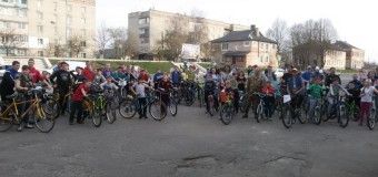 У Рожищі відбувся патріотичний велопробіг