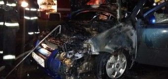 У Луцьку згоріло авто працівника суду. ФОТО