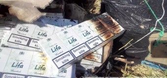 Волинські прикордонники завадили контрабанді 20 тисяч пачок сигарет