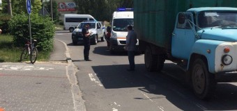 У Луцьку велосипедист зіткнувся з вантажівкою