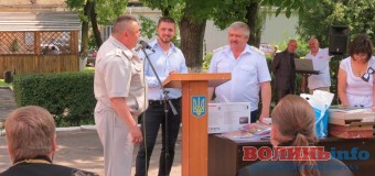 Луцькому військовому госпіталю подарували Інтернет. ФОТО