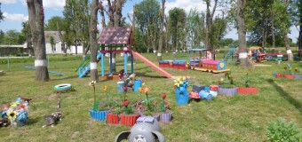 На Волині за кошти благодійного фонду облаштували майданчик для дітей