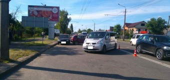 У Луцьку сталась аварія за участю 5 автівок