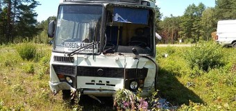 На Волині бус зіткнувся з автобусом, є постраждалі
