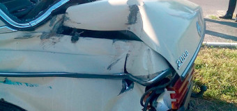 На Волині під потяг потрапила автівка. ФОТО