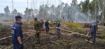 В Чорнобильській зоні — пожежі