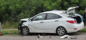 На Волині львів’янин протаранив авто киянина. ФОТО