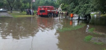 Володимир-Волинський затопило від негоди. ФОТО