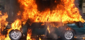 У Володимирі-Волинському спалахнув автомобіль