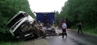 На Волині перевернувся вантажний автомобіль