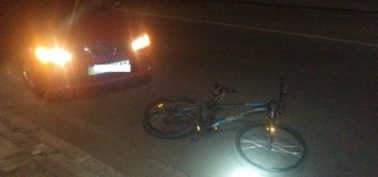 У Луцьку сталась ДТП через нетверезого велосипедиста