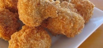 Готуємо печериці в тісті