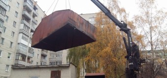 У Луцьку продали перші демонтовані споруди