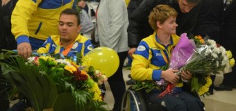 Україна зустріла паралімпійську збірну
