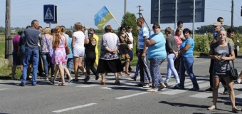 На міжнародній трасі виник конфлікт між протестувальниками і водіями