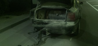 На волинській автозаправці горіла автівка