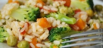 Готуємо різотто з овочами