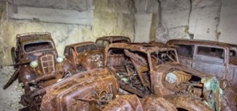 У Франції знайшли схованку з автомобілями часів Другої світової