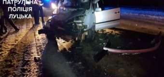 На Волині водій заснув і в’їхав в автонавантажувач