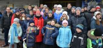 Майже півтисячі учнів шкільних лісництв побували на новорічно-різдвяному дійстві у Луцьку