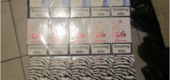 Волинські прикордонники тричі за добу виявили контрабандні цигарки