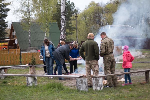 На Волині сім'ї воїнів АТО, з Луцька, Рожища та Нововолинська, зібрали на відпочинок 14
