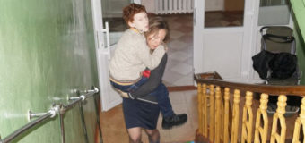 У «Луцькому навчально-реабілітаційному центрі» вирішили проблему відсутності ліфта