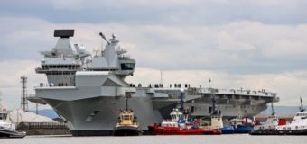 Британія випробовує найбільший корабель Королівського флоту. ФОТО
