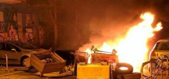 У Берліні невідомі в масках влаштували погром