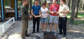 Волинські рятувальники з лісівниками провели спільний рейд у лісових масивах. ФОТО