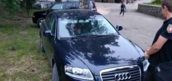 У луцьку на захист автохама приїхали впливові правоохоронці. ФОТО