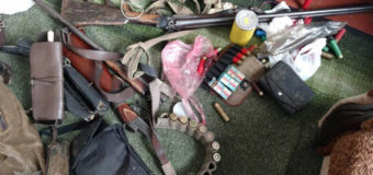 На Волині поліцейські вилучили зброю та боєприпаси. ФОТО