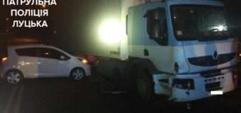 У Луцьку зіткнулися “Рено” та “Шевроле”