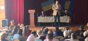 Лідер ВО «Свобода» представив кандидатів від партії у Любомлі та Іваничах. ФОТО