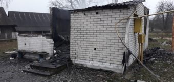 На Волині пенсіонер згорів у літній кухні