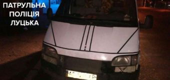 У Луцьку вночі затримали трьох нетверезих водіїв