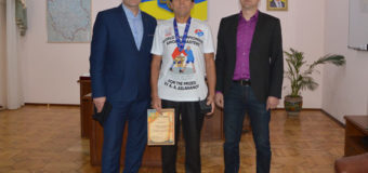 У волинській поліції привітали чемпіона світу з самбо. ФОТО